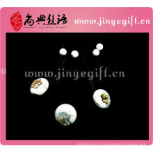 Pulseira com pedras de gema artesanal Shangdian